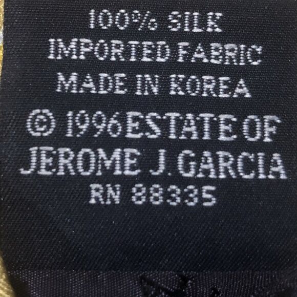 NWT 1996 J. Garcia Silk Tie Magaliths Collection Twenty - Picture 8 of 8